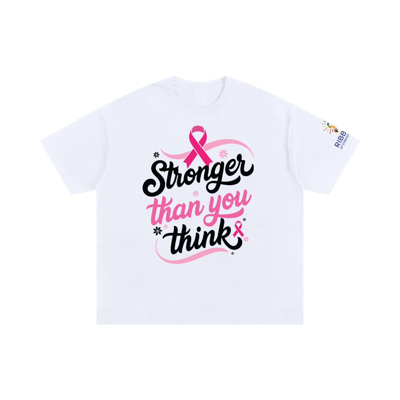 White - Stronger Than You Think T-Shirt