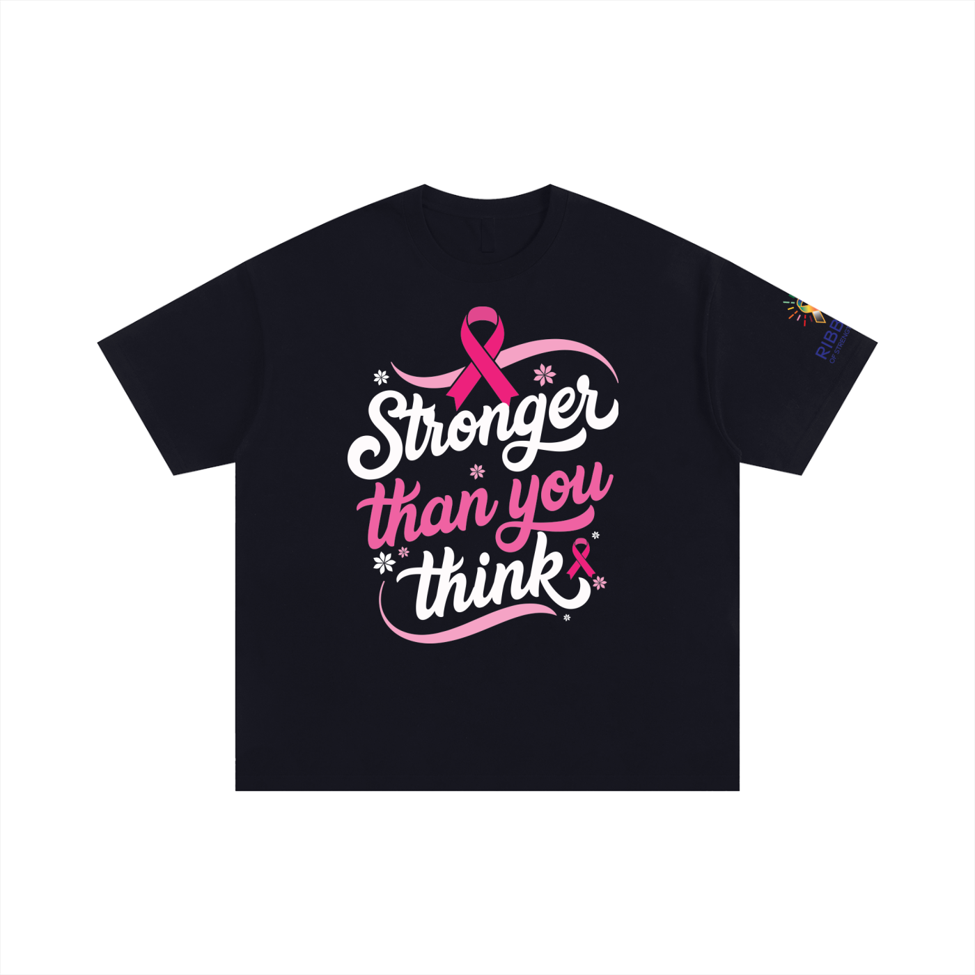 Black - Stronger Than You Think T-Shirt